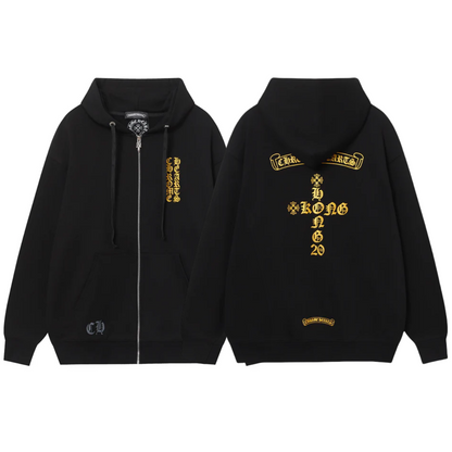 Chrome Hearts Zip Up Hoodie 9823