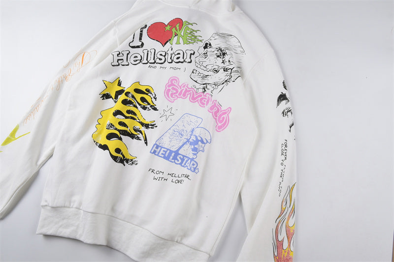 Hellstar Studios 2024 New Hoodie white