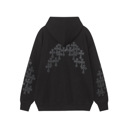 Chrome Hearts Zip Up Hoodie 9812