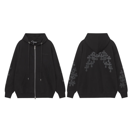 Chrome Hearts Zip Up Hoodie 9812